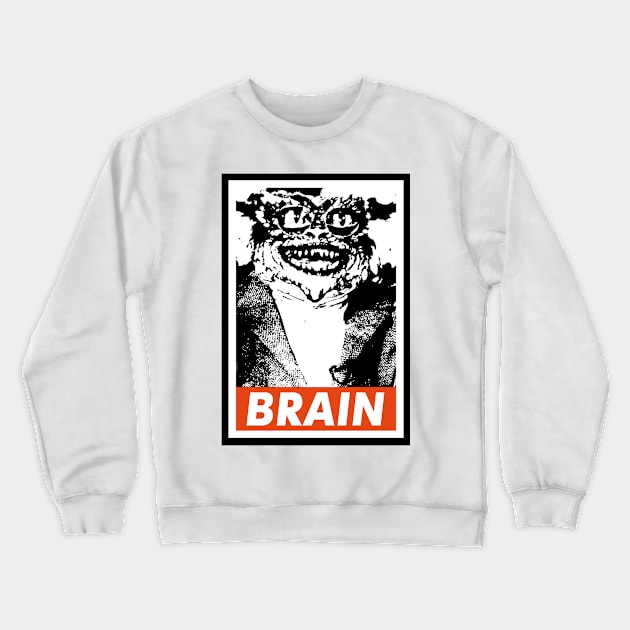 A civilized Gremlin Crewneck Sweatshirt by DoctorBlue